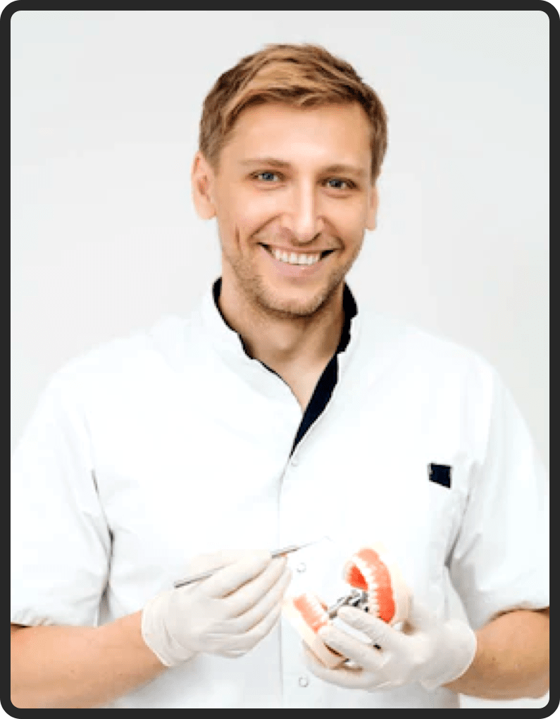 Oral health and probiotics concept